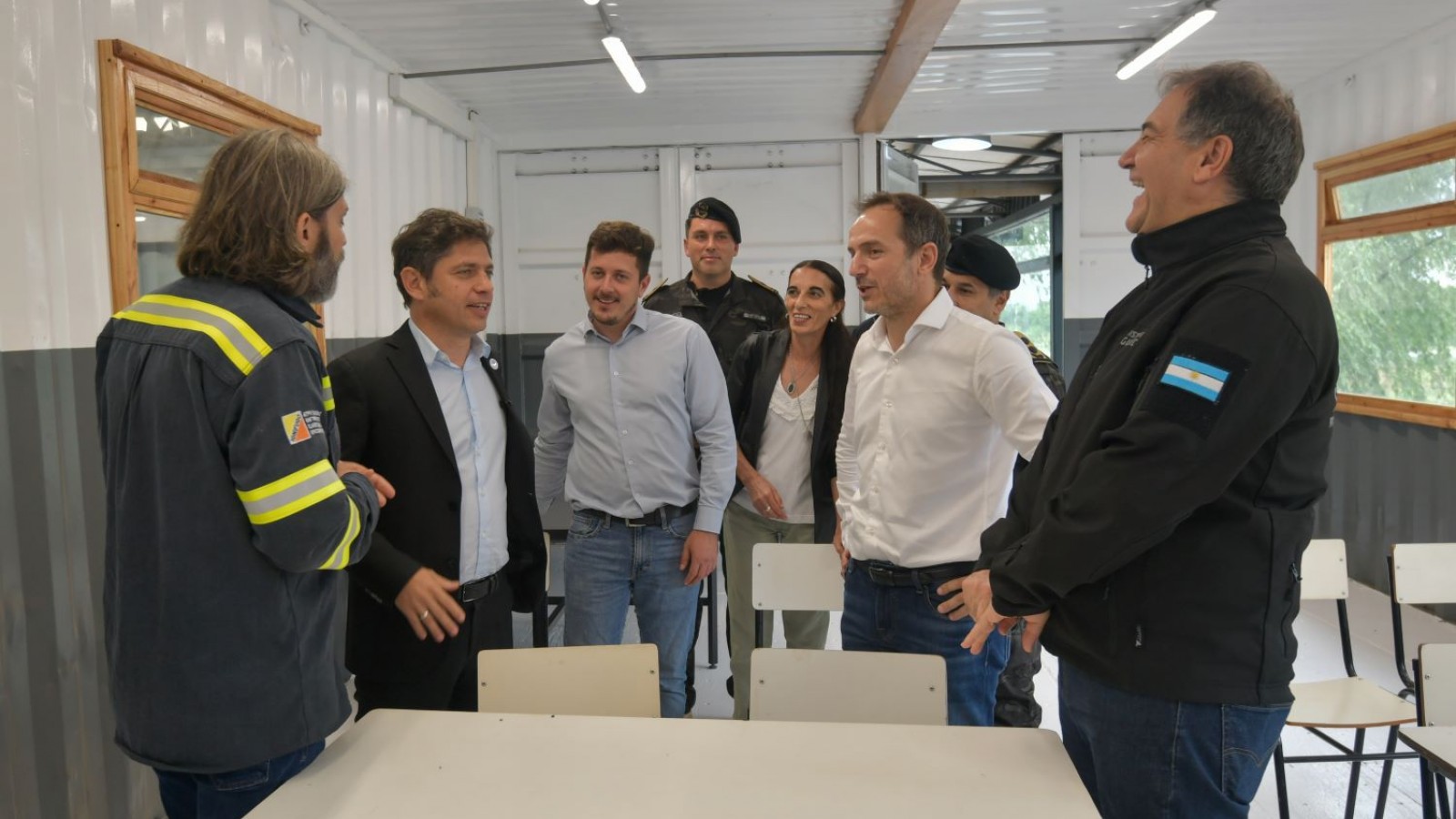 Seguridad: Kicillof inauguró un nuevo destacamento policial en Campana